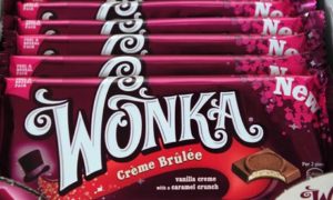 Wonka chocolate bar launch