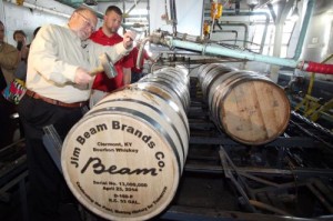 Beam Inc Jim Beam 13 Millionth Barrel