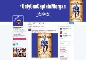 Captain Morgan Twitter