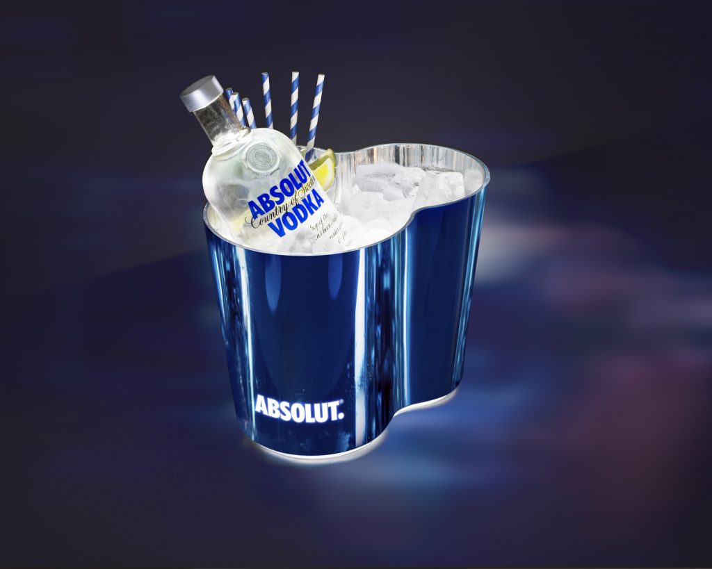Absolut_Small Ice Bucket_5x4