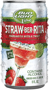 ANHEUSER-BUSCH BUD LIGHT LIME STRAW-BER-RITA