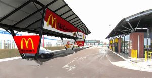 McDonald's New Master Plan for a More Eco-Friendly Identity With the Solar Carports by Giulio Barbieri S.p.A.
