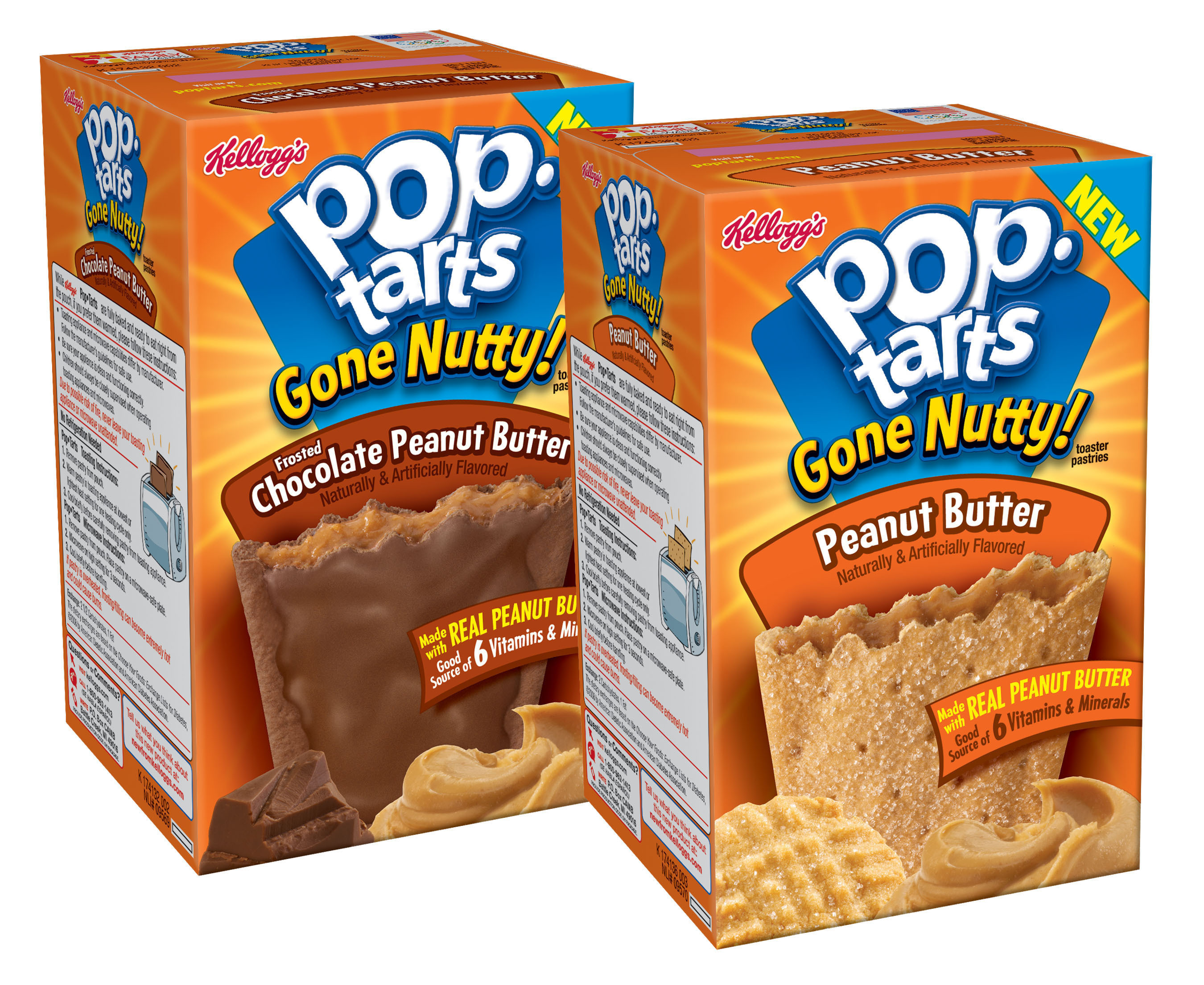 Mornings Have ‘Gone Nutty!’ With New Pop-Tarts Peanut Butter Flavours ...