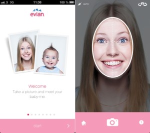 EVIAN NORTH AMERICA BABY & ME APPLICATION