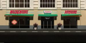 KRISPY KREME DOUGHNUT STOREFRONT