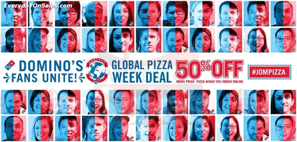 Domino S Pizza Kicks Off Global Domino S Week By Offering 50