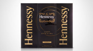 Hennessy Carton on white