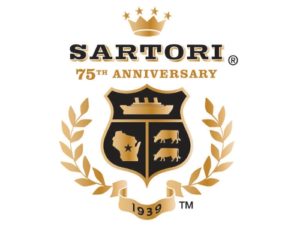 SARTORI CHEESE 75 YEARS LOGO