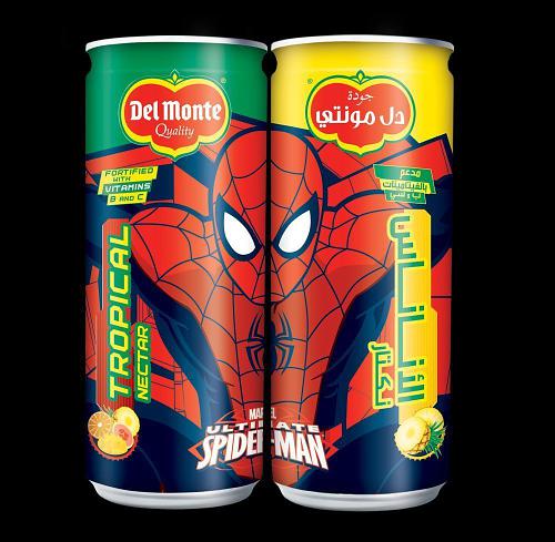 Del Monte Launches New Minnie Mouse and Spiderman Branded Kids Nectars