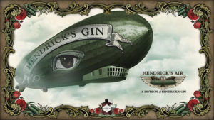 Hendrick's Gin Flying Cucumber